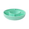 Snack Bowl Silicone Snack Platter for 40 Oz Cups Reusable Snack Tray 4-Compartment Snack Container for Cup Accessories Easy To Clean Serving