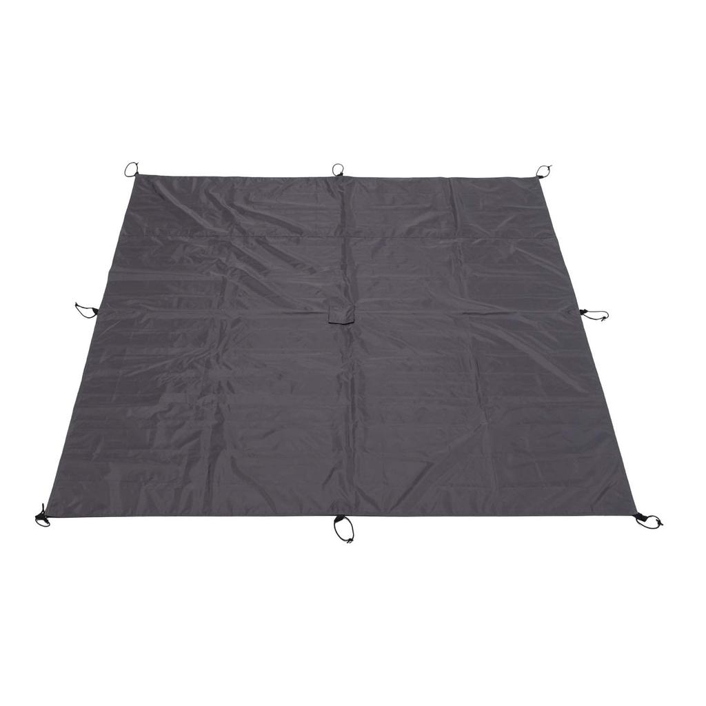 BUNDOK Ground Sheet BD-529 Water Pressure Resistance 5000mm Solo Base Solo Tipi 1 Compatible Black 190x190cm