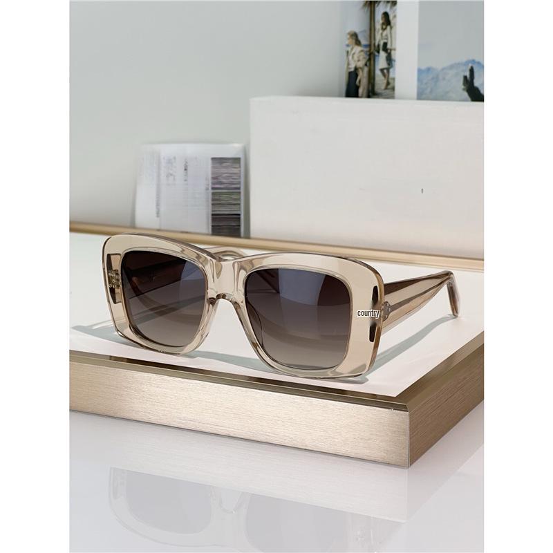 Women's Fashion Large Frame Acetate Sunglasses with UV Protection - Model CL40321