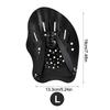 Swimming Training Hands Flippers Swim paddles, Swimming Training Freestyle Swimming Frog Paddles With Adjustable Silicone Straps