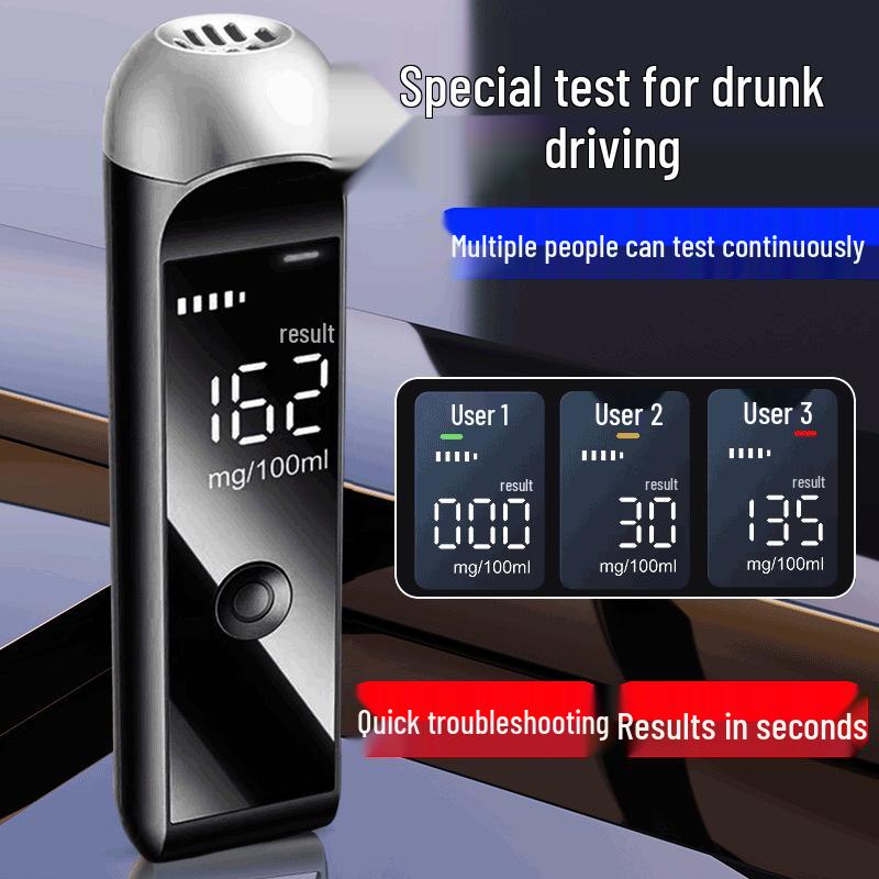 High Precision Russian Cross-Border Alcohol Tester for Overnight Drunk Driving Detection