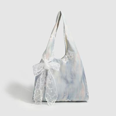 Stickkunst im chinesischen Stil Feenstofftasche Umhängetasche Pendler Große Westentasche