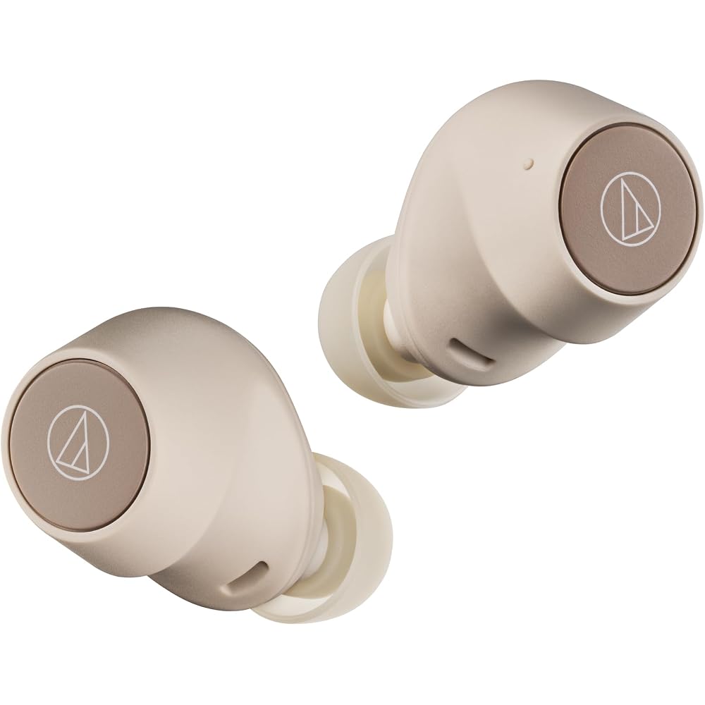 ATH-CKS30TW+/BG (Light Beige) Bluetooth True Wireless Earphones SOL