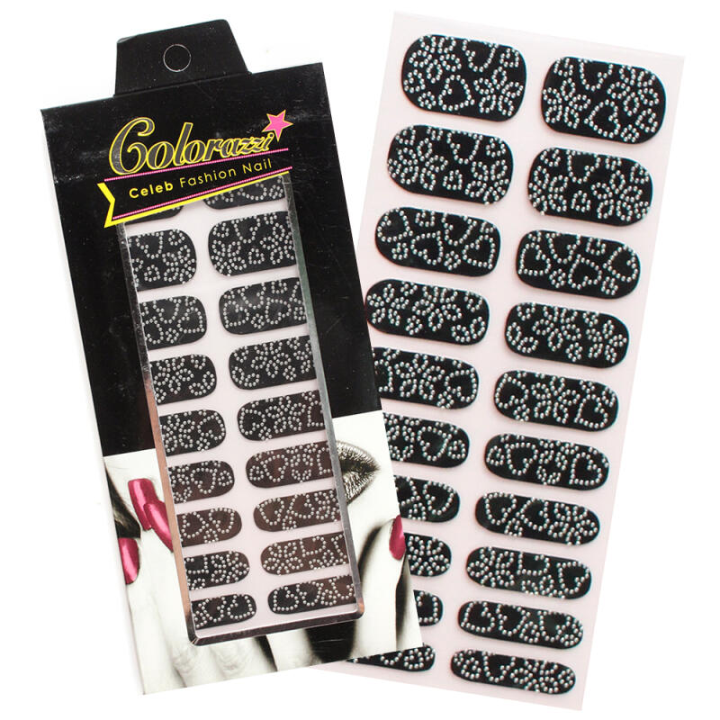 Color Latch Nail Sticker (Sweet Dream Silver)