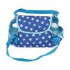 Dog Lift Harness Support Breathable Washable Portable Dog Sling Harness with Dual Lumbar Strips for Small Dogs M Blue