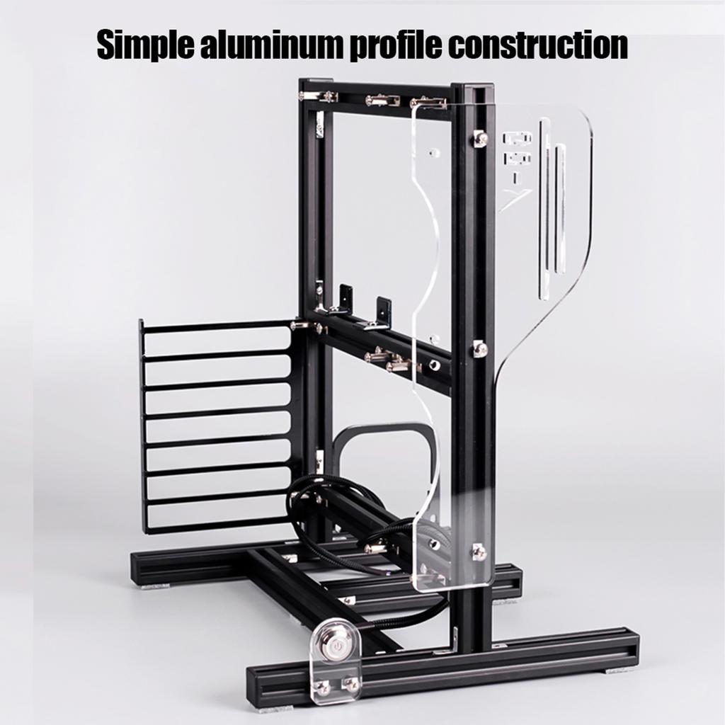 ATx M ATX  ITX Offenes Gehäuse Vertikale Übertaktungs-Testplattform Gehäuse Rack   Griff