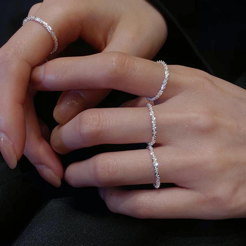 925 Elegant Silver Ring Timeless Geometric Design Versatile Jewelry For Every Occasion