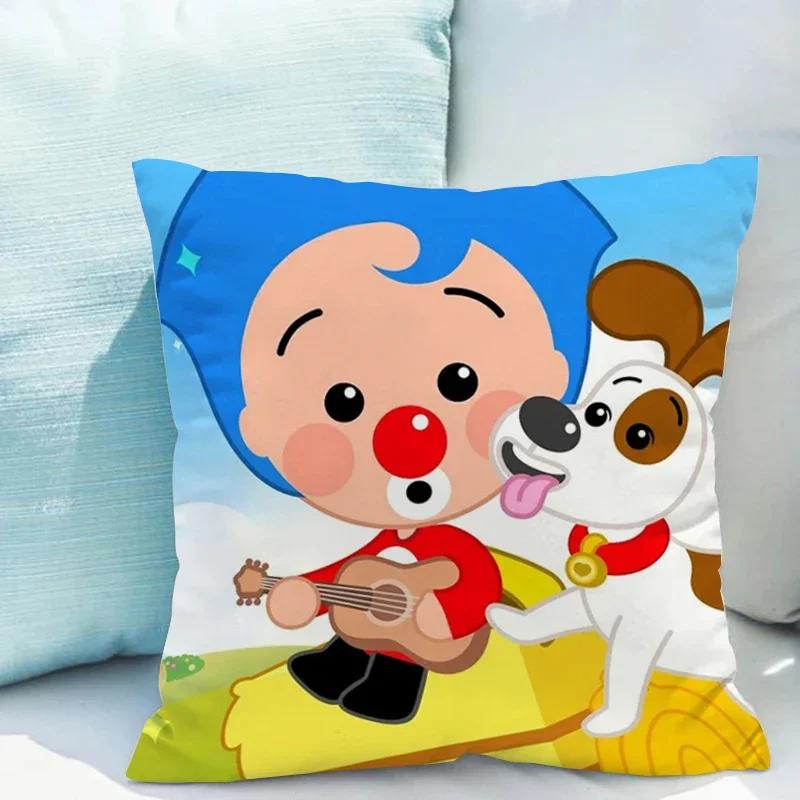 Plim-plim Home Decoration Pillow Accessories X Cushion Cover for Children's Decorative Cushions of Modern Sofa Short Plush