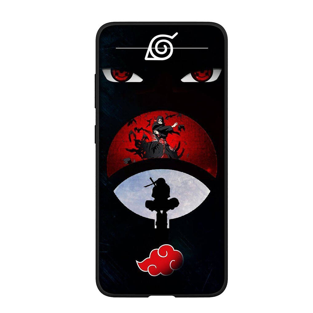 For Samsung Galaxy S25 S24 S23 S22 Ultra FE Plus A17 A37 A57 A56 A55 A06 A16 A15 A36 A26 A35 A05 A25 A54 A34 Phone Case Akatsuki Naruto Itachi Uchiha