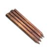 Carbonized Mesh Fence Bracket and Wooden Post System