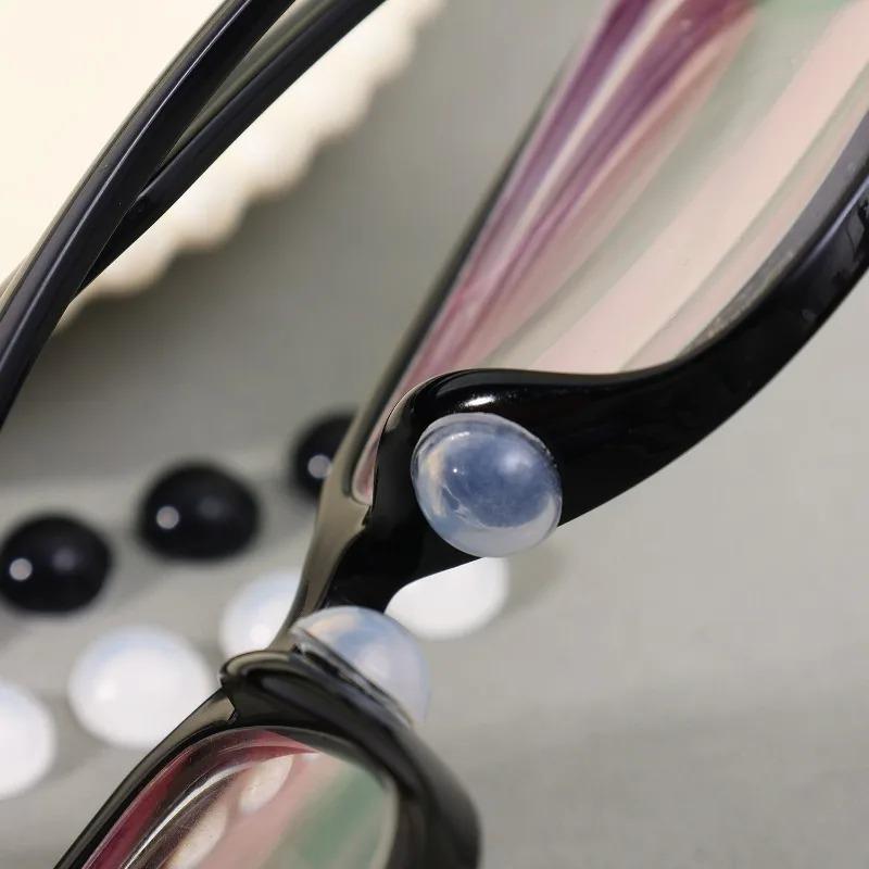 24pcs New Silicone Glasses Nose Pads Anti-Slip Soft Nose Pads Self Adhesive Eyeglasses Nose Holder Stickers Eyewear Accessories