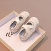 2025 Baby Girls' Skate Shoes: Puff White Sports Trainers for Spring/Summer