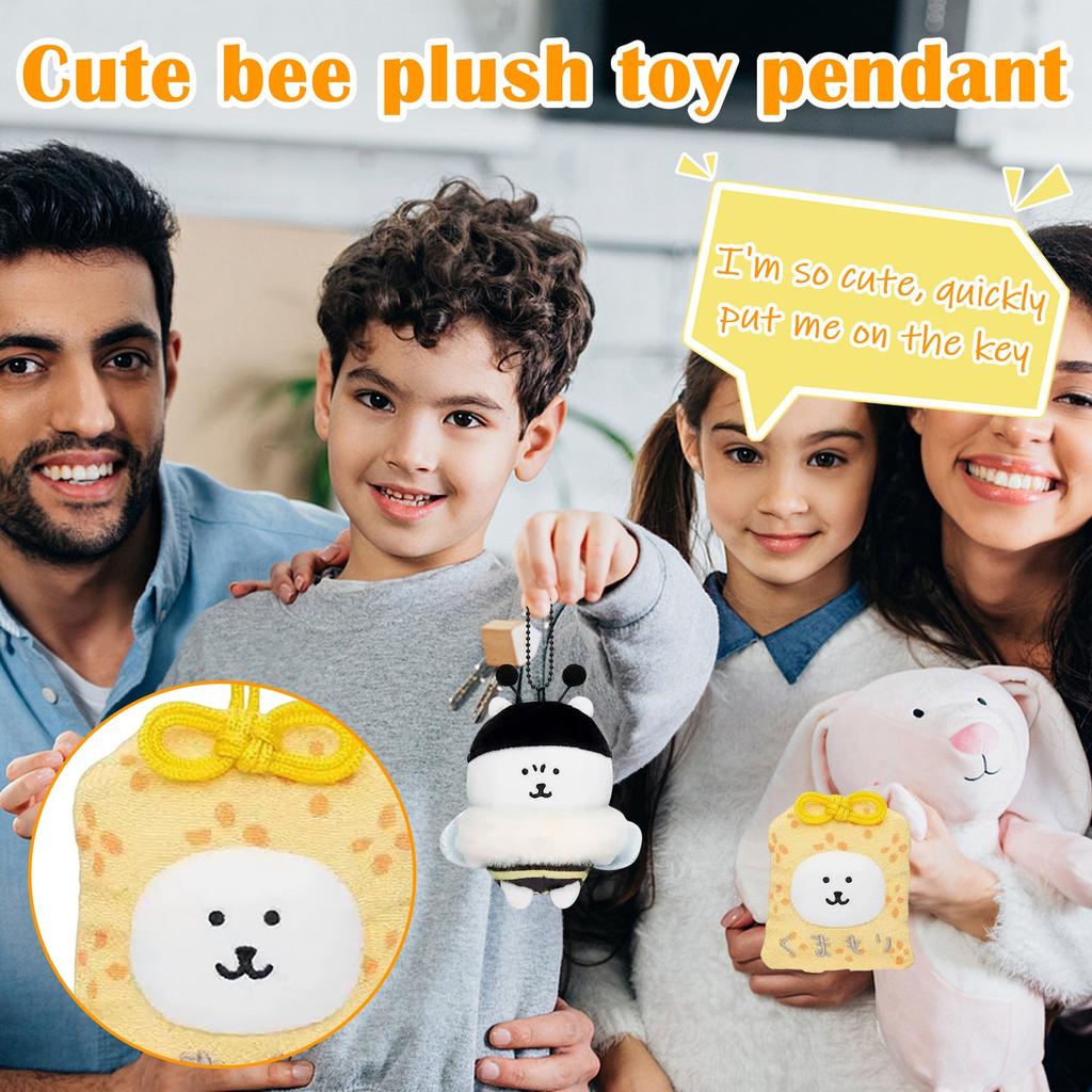 Cartoon Cute Doll Plush Toy Keychain Small Pendant