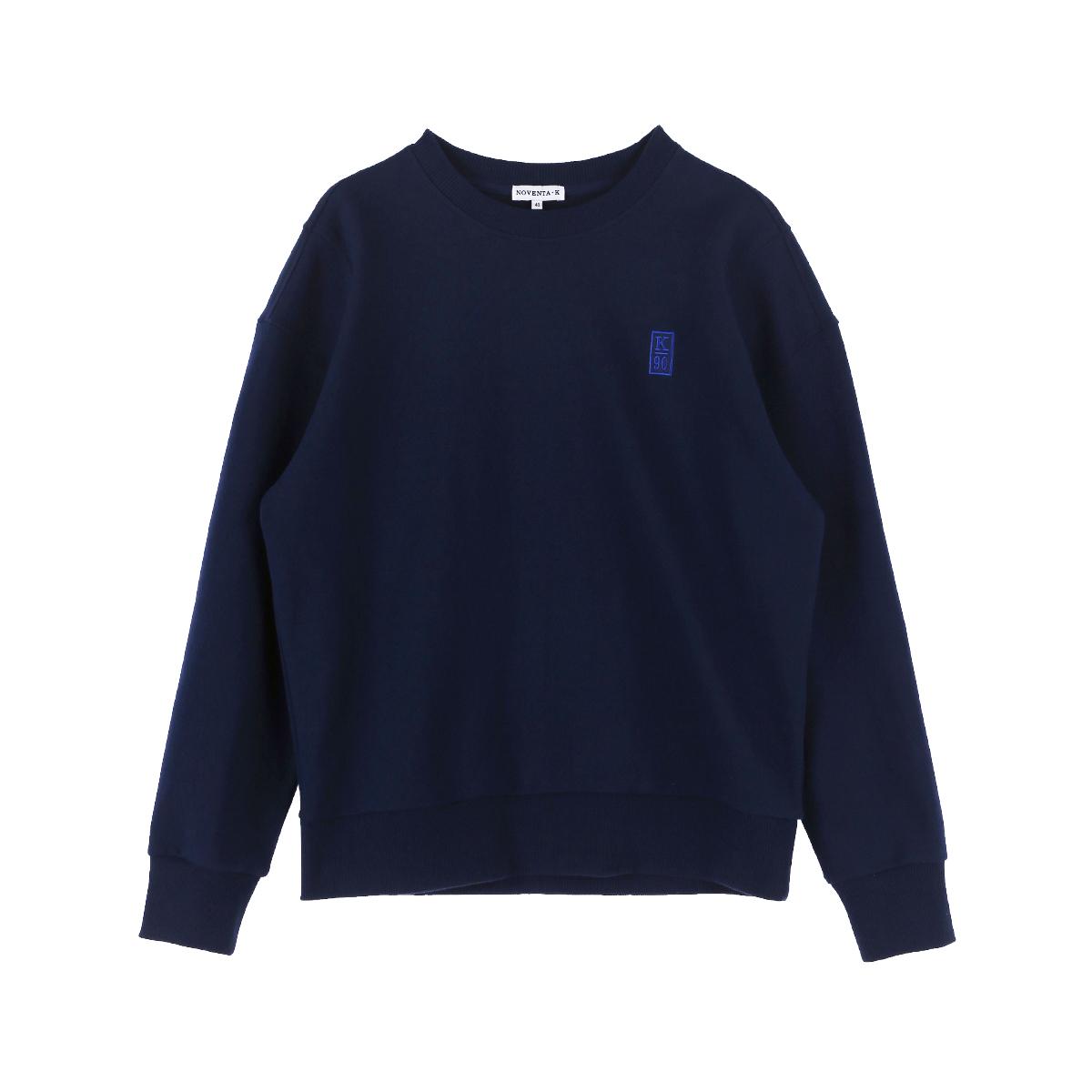 Толстовка Nobenta с логотипом K, темно-синяя 48 Size