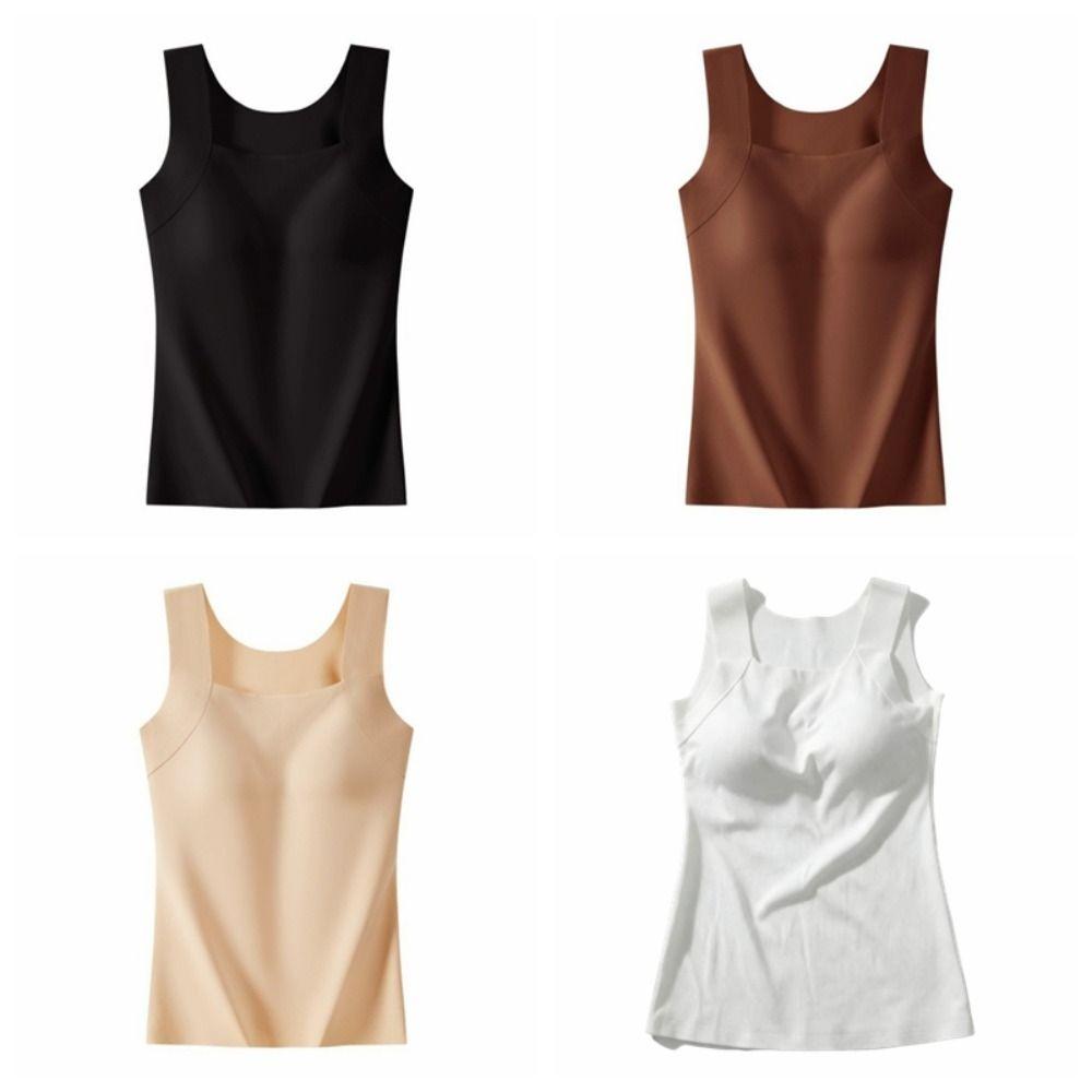 Sleeveless Thermal Underwear Seamless Heating Vest Top Tank Top Women's Vest Four Seasons