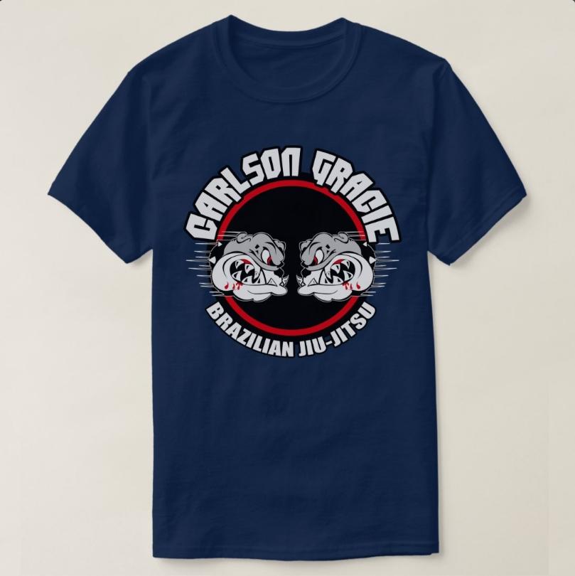 

Carlson Gracie Brazilian Jiu Jitsu Martial Arts TShirt 100 Cotton ONeck Short Sleeve Casual Mens Tshirt Size S3XL 4XL