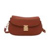 New Stylish Simple Retro Women's Commuter Shoulder Bag, Foreign Versatile Niche Design Crossbody Small Square Bag