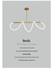 Minimalist Silicone Hose Pendant Light for Dining Table or Bar