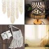 Macrame Cotton Cord Natural Cotton Rope Twisted Soft Cotton Cord String DIY Wall Hanging Plant Hangers Craft Knitting Craft Cord