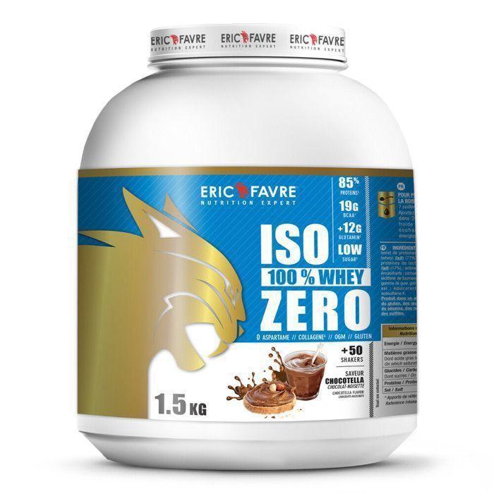Whey Isolate Eric Favre - Iso 100% Whey Zero - Chocotella 1500g