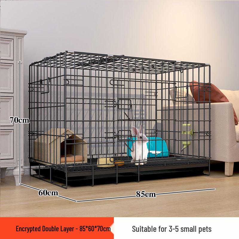 

Большая клетка для кроликов для домашнего использования с автоматической очисткой навоза