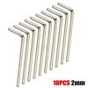 Convenient 10pcs L Type Hex Wrench Kit with Different Sizes for Any Task