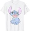 Fashion Casual Disney Lilo & Stitch Happy Stitch Vintage Portrait T-Shirt S-4XL Summer
