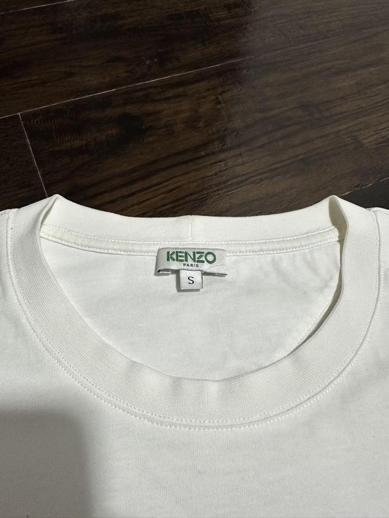 [USED] KENZO PARIS T-shirt, Small, White