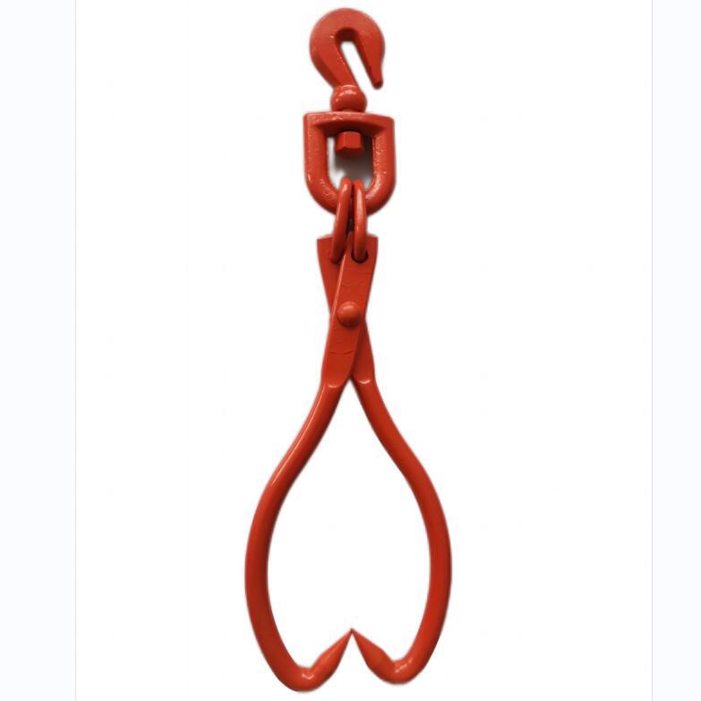 Multifunctional Wood Lifting Clamp and Hook for Loading and Unloading
