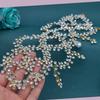 Handmade Rhinestone Bridal Forehead Chain Headband - Elegant Updo Accessory