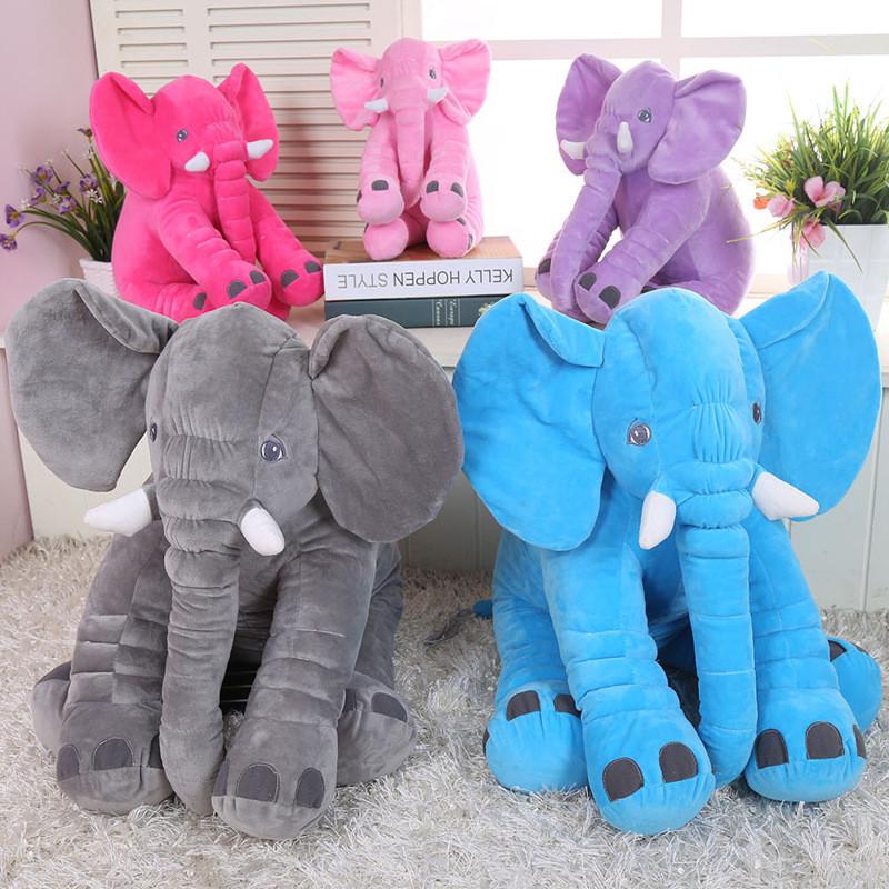Gift Kids Plush Elephant Toy Pillow Playroom Decor Creative Photography Props