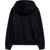 Puma Logo Embroidered Loose Fit Hooded Pullover Drop Shoulder Long Sleeve Sweatshirt Men Sweatshirt Black 940900-01