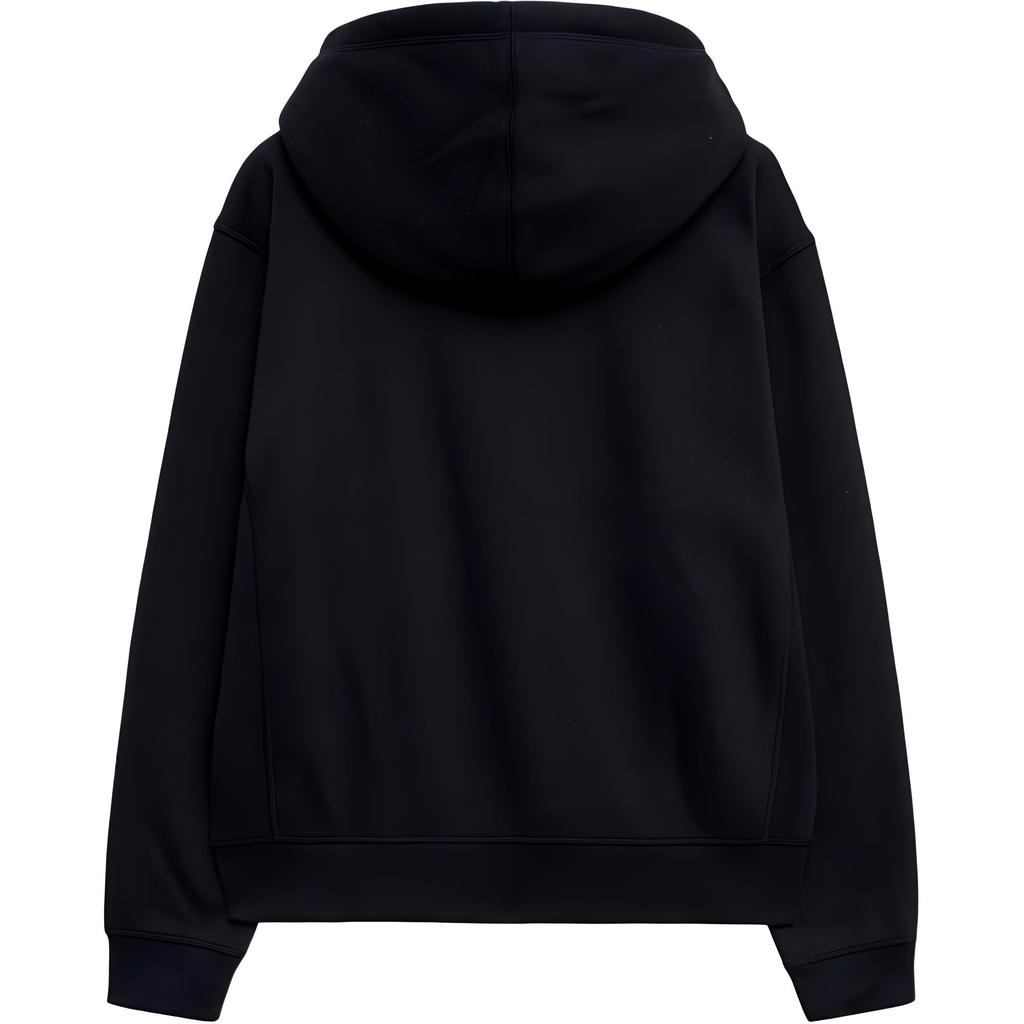 Puma Logo Embroidered Loose Fit Hooded Pullover Drop Shoulder Long Sleeve Sweatshirt Men Sweatshirt Black 940900-01