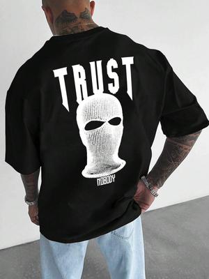 Summer Portrait Slogan Graphic Cotton Tshirt Unisex Men Women Luxury Fashion Big Size Top Casual Short Sleeve Streetwear Tee 4XL