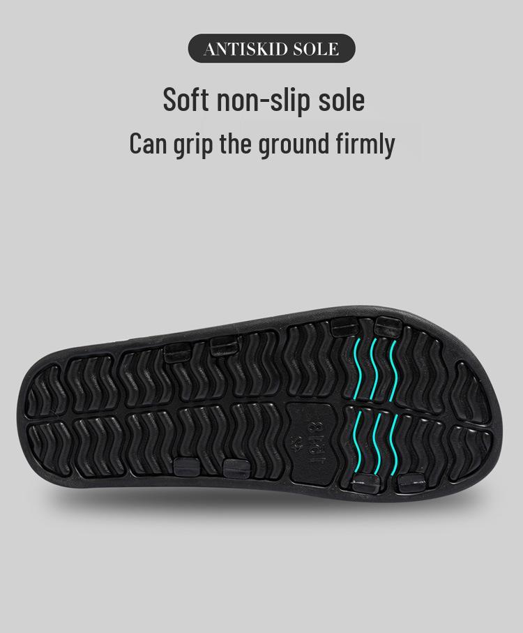 Herren Übergröße Rutschfeste Massage-Slipper - Dicke Sohle EVA Indoor Sommer-Pantoletten