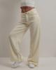 Women's Trousers Dilvin 71999 36 Yellow Cotton