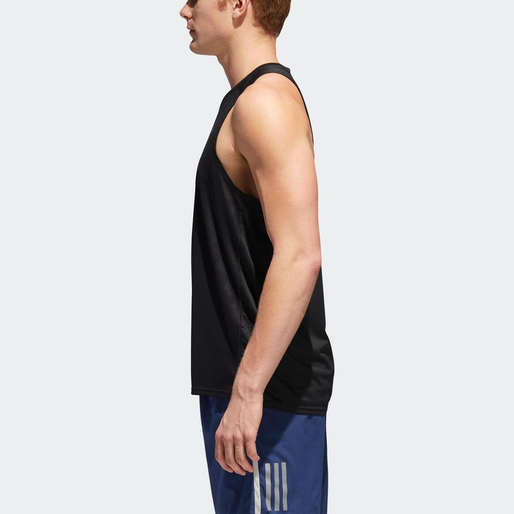 Adidas Tank Tops Men's Black Crew Neck Moderate Other CE7279