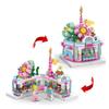 Lele Street View Series Building Blocks Restaurant Model Building Blocks 6 Year Old Children Educational Toys