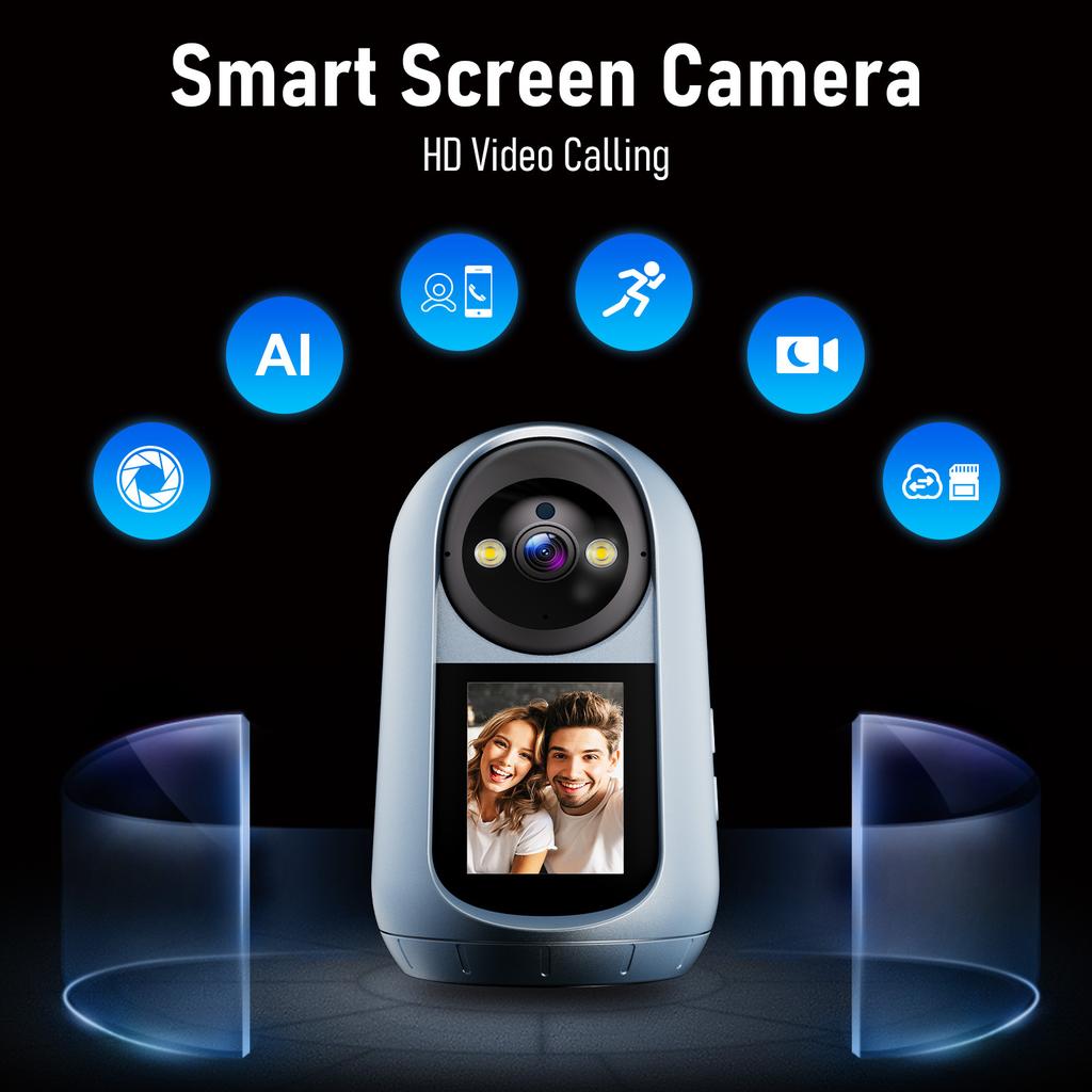 Doodle inteligentna kamera do rozmów wideo handel zagraniczny nowa eksplozja wysoka rozdzielczość gimbal bezprzewodowy monitoring