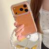Glitter Shiny Stars Imd Shell Back Cover for Iphone 17 16 Pro Max 13 14 15 Promax Ins Protector Phone Case Bracelet Capa