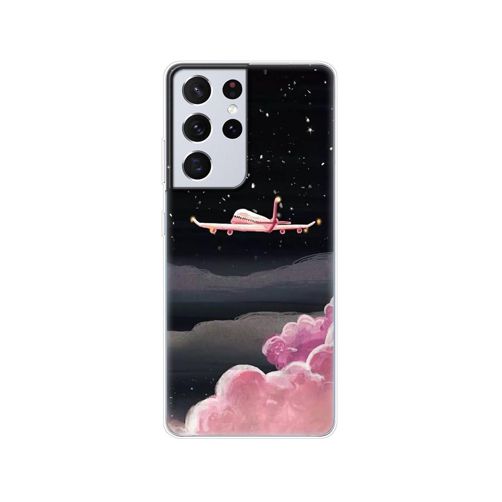 For Samsung Galaxy S21 | S21+ | S21 Ultra 5G Case For Samsung S21 Plus Phone Cover Galaxy S21 FE Silicon TPU Bumper Back Funda