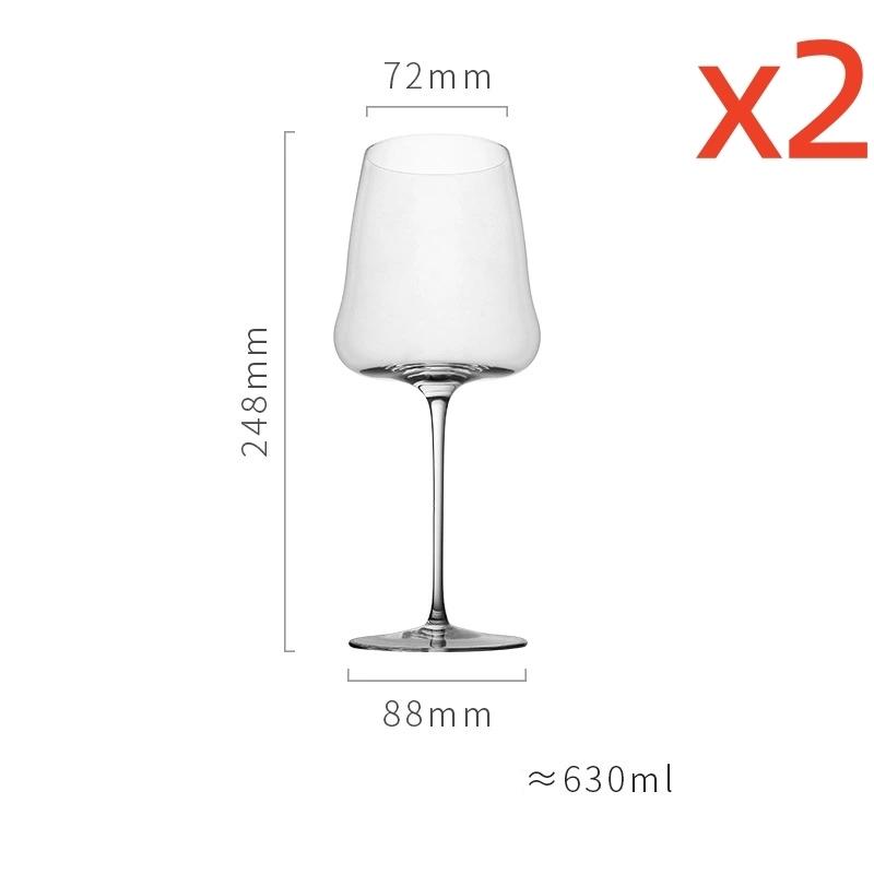 Cloud Design Ultra-Thin Bordeaux Red Wine Glass Crystal Thin Stem Burgundy Goblet Light Luxury Wedding Party Champagne Flute Cup