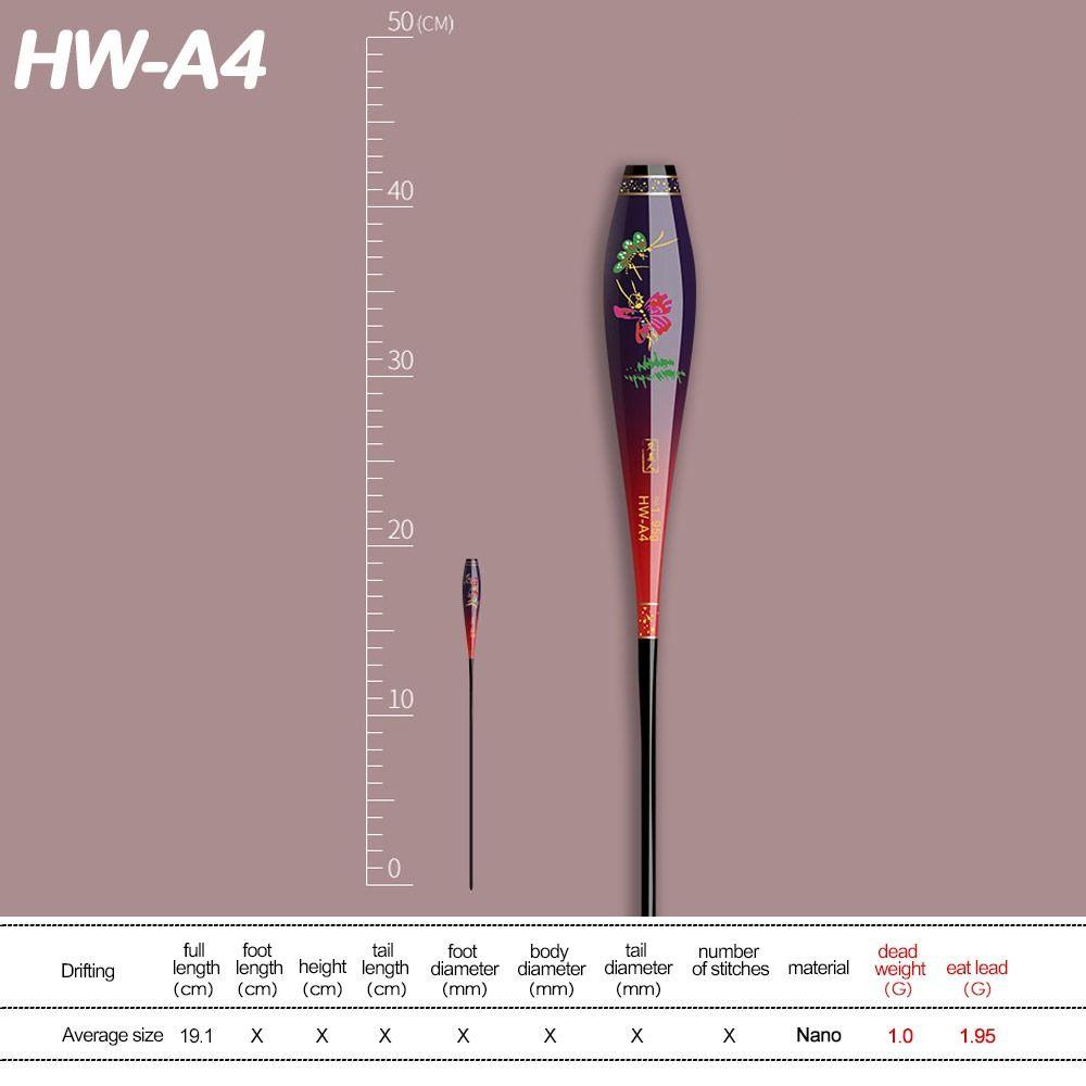 Nano Plastic Bobbers Float Body Bottom Part Inner Fishing Floats Part Fishing Floats Body  Fishing