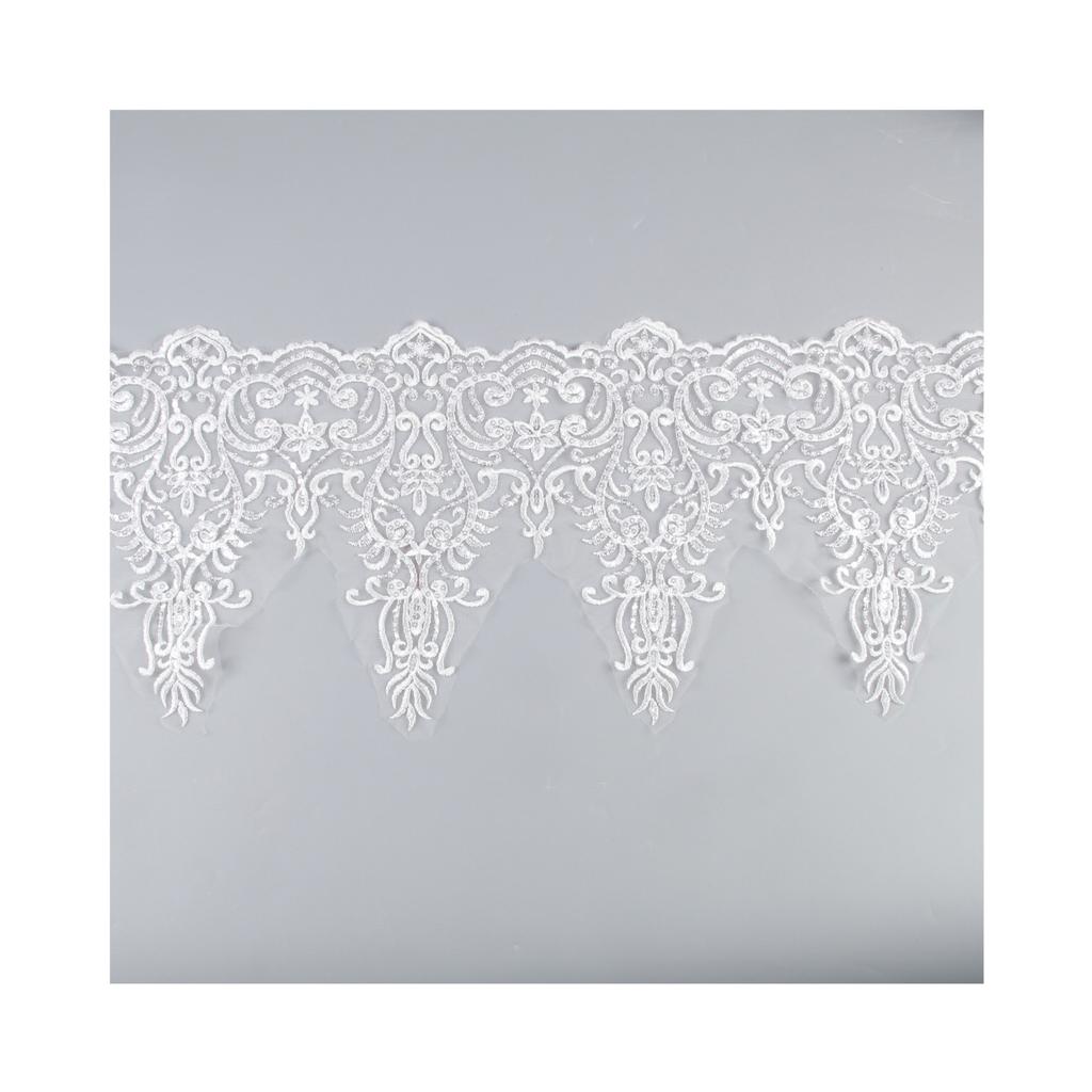 29Cm Flat Embroidery Crystal Sheet Large Barcode Lace Clothing Accessories Wedding Dress Curtains Children'S Clothing Decoration Accessories