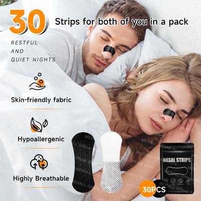Tiras nasales Breath para dormir Tiras nasales Breathe Extra Fuerte Reducen los ronquidos Alivio Parche nasal Tiras nasales antironquidos