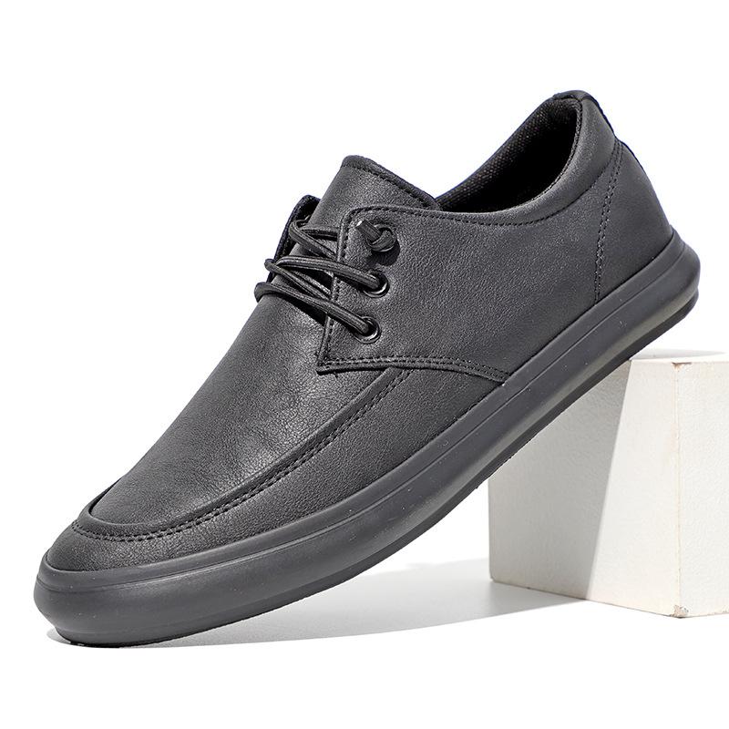 

Модная мужская кожаная обувь, низкие туфли, повседневная обувь, британские педали, мужские весенне-осенние деловые ботинки, обувь в тренде BD22432 44