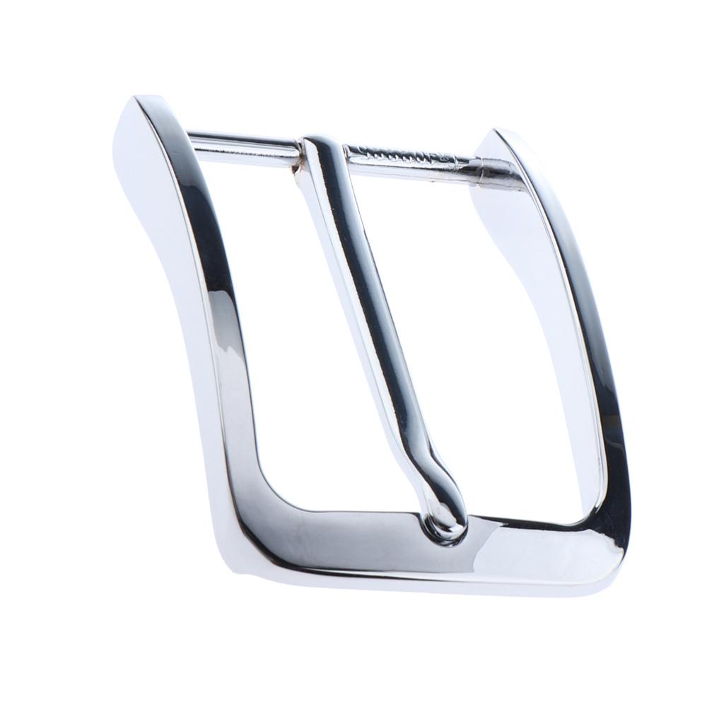 2 Alloy Belt Buckle Single Prong Rectangular Pin