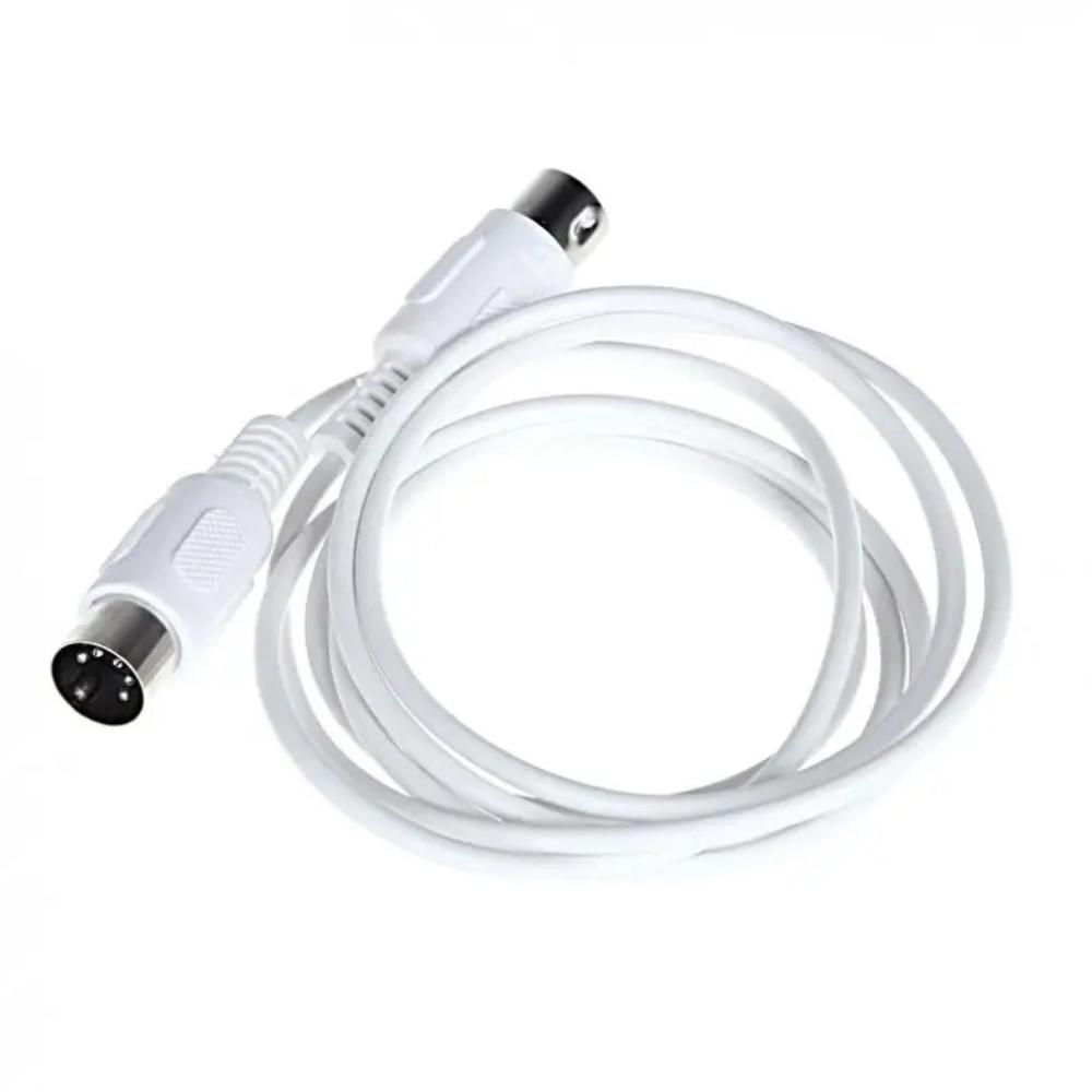 Double Headed M/M Cable Adapter Audio Extension Cable MIDI DIN Cord DIN 5PIN Cable Connecting Line