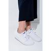 [Puma] Court Point Vulque v2 Sneakers for Women, Spring/Summer 2022 Color, Puma White (02), Size 24.0 cm