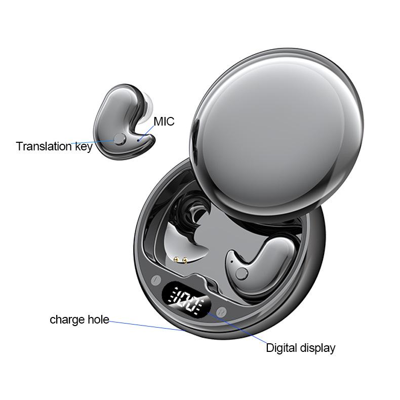 Bluetooth Multilingual Translator Earphones with Binaural Synchronous Translation